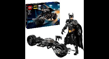 LEGO DC Super Heroes - Batman bouwfiguur en de Bat-Pod motor Constructiespeelgoed