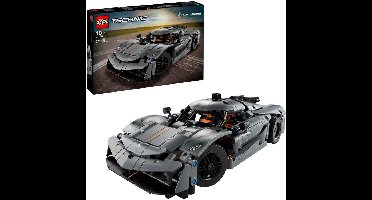 LEGO Technic - Koenigsegg Jesko Absolut grijze hypercar Constructiespeelgoed