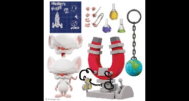 Diverse Animaniacs: Ultimates Wave 1 - The Brain 5 inch Action Figure speelfiguur