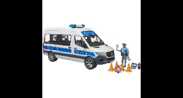 bruder Mercedes-Benz Sprinter politiebus met licht en geluid modelvoertuig