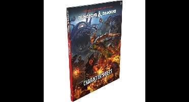 Asmodee Dungeons & Dragons 5.0 - Characters Sheets 2024 boek