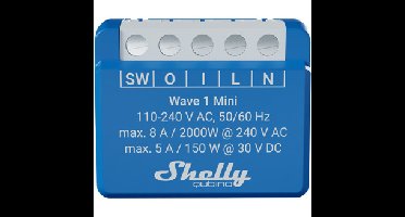 Shelly Qubino Wave 1 Mini relais