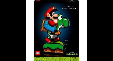 LEGO Super Mario - Super Mario World: Mario en Yoshi Constructiespeelgoed