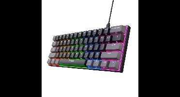 Trust GXT 867 Acira 60% mini mechanisch gaming-toetsenbord gaming toetsenbord