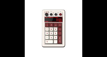 8BitDo Retro 18 Mechanical Numpad - Fami Edition