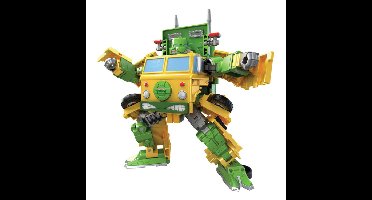 Diverse Transformers x Teenage Mutant Ninja Turtles Action Figure Party Wallop 18 cm speelfiguur