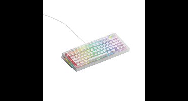 Glorious GMMK 3 75% Prebuilt Wired White gaming toetsenbord