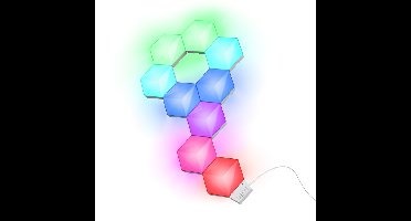 Trust GXT902 VYBZ Zeshoekige RGB-lichtpanelen sfeerverlichting