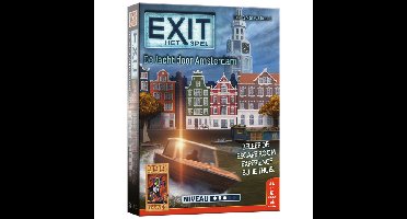999 Games EXIT - De Jacht door Amsterdam Gezelschapsspel