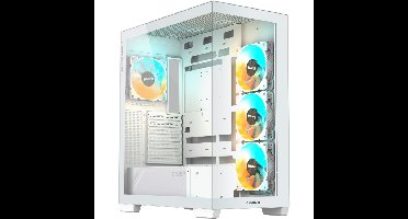 GIGABYTE C500 Panoramic Stealth Ice midi tower behuizing