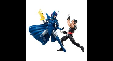Hasbro Wolverine 50th Anniversary Marvel Legends Action Figure 2-Pack Wolverine & Psylocke 15 cm speelfiguur