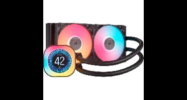 Corsair iCUE LINK TITAN 240 RX LCD RGB waterkoeling