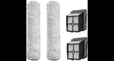 Tineco Accessoireset voor FLOOR ONE S7 Premium vloerreiniger (2x HEPA + 2x borstelrollen)