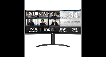 LG UltraWide 34WR50QK-B ledmonitor
