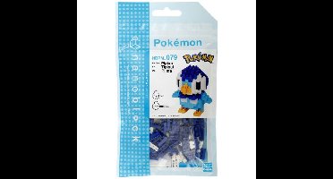 Diverse Pokémon: Piplup Nanoblock Constructiespeelgoed