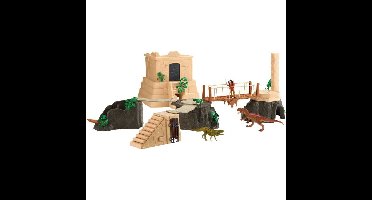 Schleich Dinosaurs - Megaset Dinotempelverovering speelfiguur