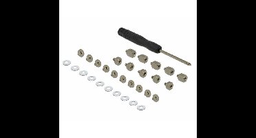 DeLOCK Bevestigingskit voor SATA en NVMe M.2 SSD's schroevenset