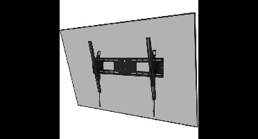 Neomounts WL35-750BL18 kantelbare wandsteun bevestiging