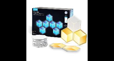 Govee Glide Hexagon Light Panels Ultra - 7-pack sfeerverlichting