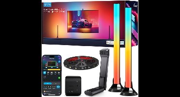Govee TV Backlight 3 Lite Kit with Strip Ligth and Ligth Bars verlichting