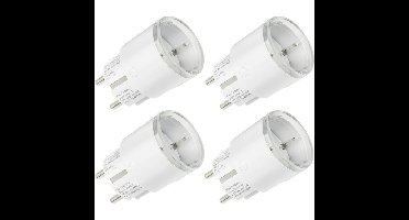 Shelly Plug S Gen3 slimme wifi, 4 stuks stekker