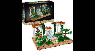 LEGO Icons - Tuin met fontein Constructiespeelgoed