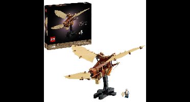 LEGO Icons - De vliegmachine van Leonardo da Vinci Constructiespeelgoed