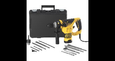 Stanley FATMAX 1250W Pneumatische boorhamer met 3-delige beitelset