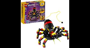 LEGO Creator 3-in-1 - Wilde dieren: spannende spin Constructiespeelgoed