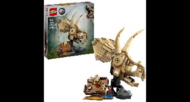 LEGO Jurassic World - Dinosaurusfossielen: Triceratops schedel Constructiespeelgoed