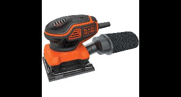 BLACK+DECKER 220W 1/4 vel schuurmachine met handpalmschakelaar KA450-QS vlakschuurmachine