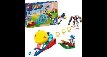 LEGO Sonic the Hedgehog - Sonics krachtmeting bij het kampvuur Constructiespeelgoed