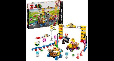 LEGO Super Mario - Mario Kart - Baby Peach en grand prix-set Constructiespeelgoed