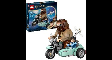 LEGO Harry Potter - Hagrid en Harry's rit op de motor Constructiespeelgoed
