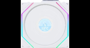 Lian Li UNI FAN TL 120 LCD Wireless Reverse Blade case fan