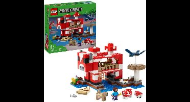 LEGO Minecraft - Het Mooshroom huis Constructiespeelgoed