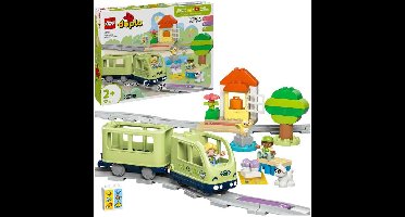 LEGO DUPLO Stad - Interactieve avonturentrein Constructiespeelgoed