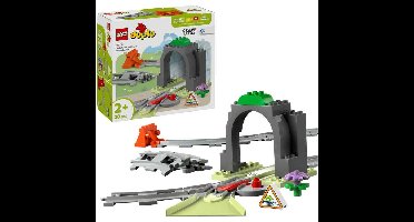 LEGO DUPLO - Treintunnel en rails uitbreidingsset Constructiespeelgoed