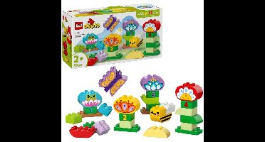 LEGO DUPLO Stad - Creatieve bloementuin Constructiespeelgoed