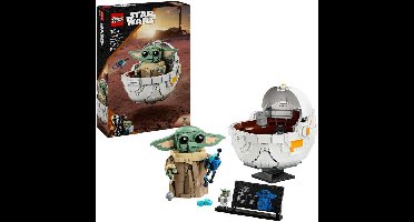 LEGO Star Wars - Grogu met zweefkinderwagen Constructiespeelgoed