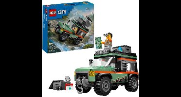 LEGO City - 4x4 terreinwagen voor in de bergen Constructiespeelgoed