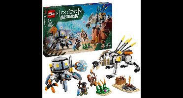 LEGO Horizon Adventures - Aloy en Varl vs. Shell-Walker en Sawtooth Constructiespeelgoed