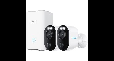 Reolink Hub 1 met 2x Argus Series B310 beveiligingscamera
