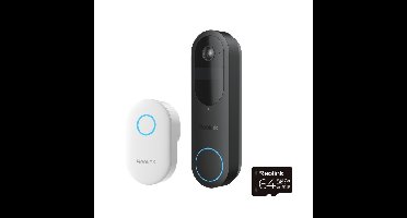 Reolink D340B deurbel met Chime + 64GB SD-kaart
