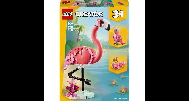 LEGO Creator 3-in-1 - Wilde dieren: roze flamingo Constructiespeelgoed