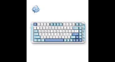 MCHOSE X75 V2 Blue Whale Sea Custom Mechanical toetsenbord
