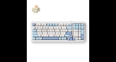 MCHOSE K99 Sky Blue Icy Creamsicle Wireless Gasket Mount Mechanical toetsenbord