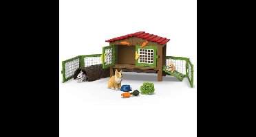 Schleich Farm World - Konijnenhok speelfiguur
