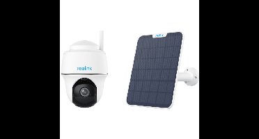 Reolink 5MP draadloze batterijcamera op zonne-energie + Solar Panel 2 beveiligingscamera