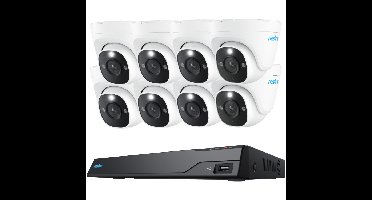 Reolink NVS16-12MD8, slimme 12 MP PoE beveiligingscamera